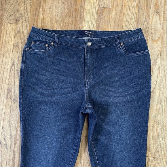 Denim 24/7 High Rise skinny jeans women's size 18W Excellent condition - Picture 3 of 7